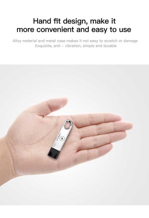 LUXWALLET® XPRO USB Stick - 128GB Stick - USB 3.0 - 80mbp/s Hoge Snelheid - Stootbestendig Design - Zilver - Afbeelding 15