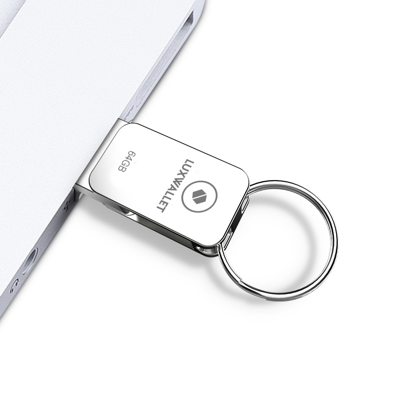 LUXWALLET PD8 Clé USB 64Go USB-C Type-C 3.1- USB 3.0 Flash Drive