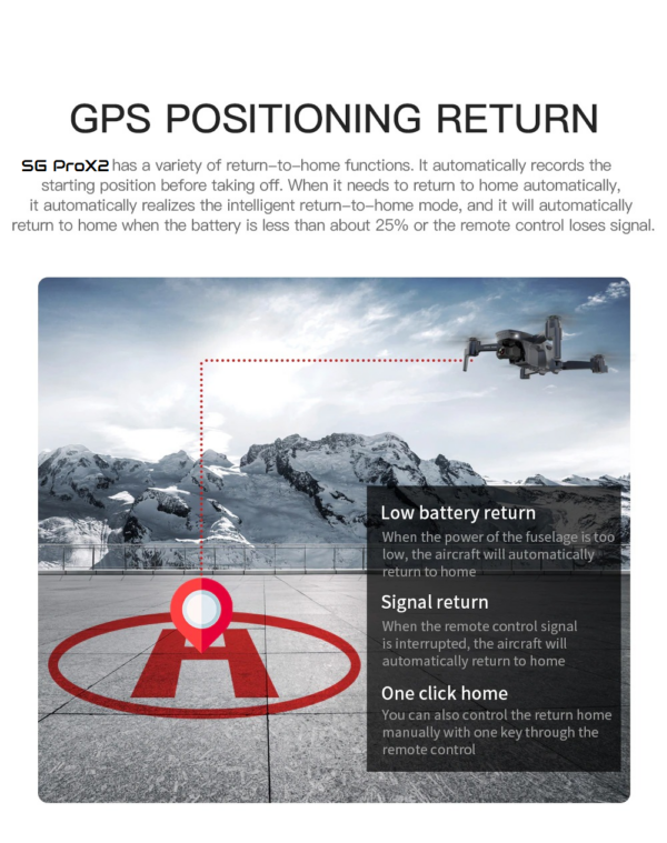 Sg Prox3 Drone Quadcopter 2x 4k Hd Sony Camera 8mp Luxwallet