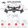 LUXWALLET TT Lite GPS Drone – 30km/h - 210 Gram - Afstandsbediening – GPS 2.4Ghz – Camera - Foto - Applicatie + Afstandsbediening - Afbeelding 19