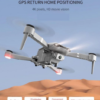 LUXWALLET Nocchi PRO 4D - 30 KM/h - 230 Gram- 5Ghz WiFI GPS Drone (500 meter)- 4K Foto - Live Video  Quadcopter - Wide Angle + 2 Accu + Opbergcase - Afbeelding 4