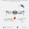 LUXWALLET Nocchi PRO 4D - 30 KM/h - 230 Gram- 5Ghz WiFI GPS Drone (500 meter)- 4K Foto - Live Video  Quadcopter - Wide Angle + 2 Accu + Opbergcase - Afbeelding 25