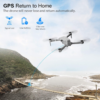 LUXWALLET Nocchi PRO 4D - 30 KM/h - 230 Gram- 5Ghz WiFI GPS Drone (500 meter)- 4K Foto - Live Video  Quadcopter - Wide Angle + 2 Accu + Opbergcase - Afbeelding 23