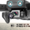 LUXWALLET TT Lite GPS Drone – 30km/h - 210 Gram - Afstandsbediening – GPS 2.4Ghz – Camera - Foto - Applicatie + Afstandsbediening - Afbeelding 14