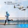 LUXWALLET Nocchi PRO 4D - 30 KM/h - 230 Gram- 5Ghz WiFI GPS Drone (500 meter)- 4K Foto - Live Video  Quadcopter - Wide Angle + 2 Accu + Opbergcase - Afbeelding 20