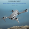 LUXWALLET Nocchi PRO 4D - 30 KM/h - 230 Gram- 5Ghz WiFI GPS Drone (500 meter)- 4K Foto - Live Video  Quadcopter - Wide Angle + 2 Accu + Opbergcase - Afbeelding 11