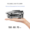 LUXWALLET Nocchi PRO 4D - 30 KM/h - 230 Gram- 5Ghz WiFI GPS Drone (500 meter)- 4K Foto - Live Video  Quadcopter - Wide Angle + 2 Accu + Opbergcase - Afbeelding 15