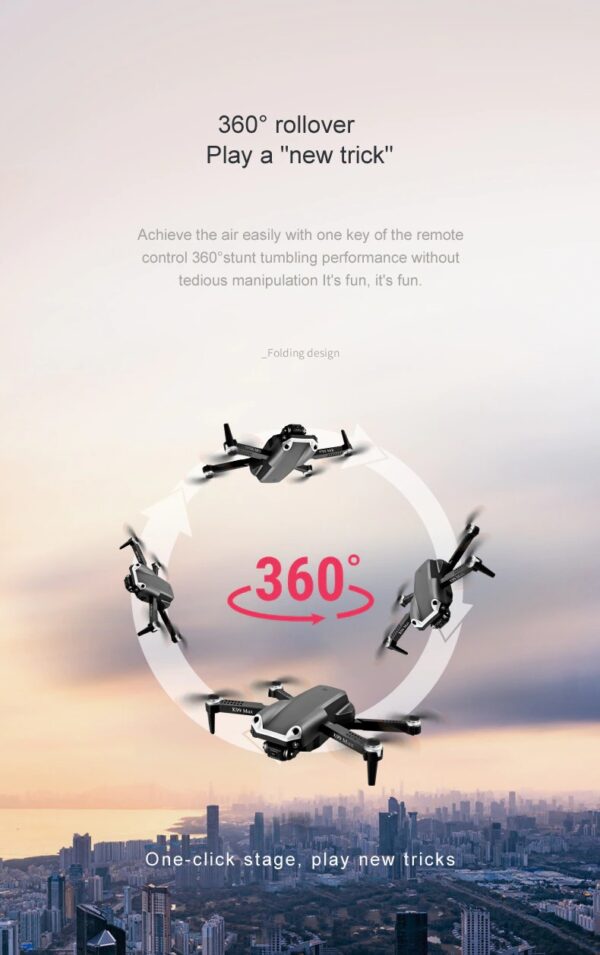 LUXWALLET® AeroFly² Dodge - Drone – 20km/h – 480P Mini Drone met Camera + Infrarood Obstakel Ontwijking - 150 Meter - IOS/Android - Afbeelding 21