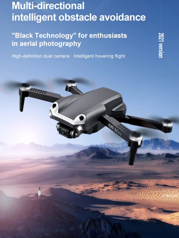LUXWALLET® AeroFly² Dodge - Drone – 20km/h – 480P Mini Drone met Camera + Infrarood Obstakel Ontwijking - 150 Meter - IOS/Android - Afbeelding 7