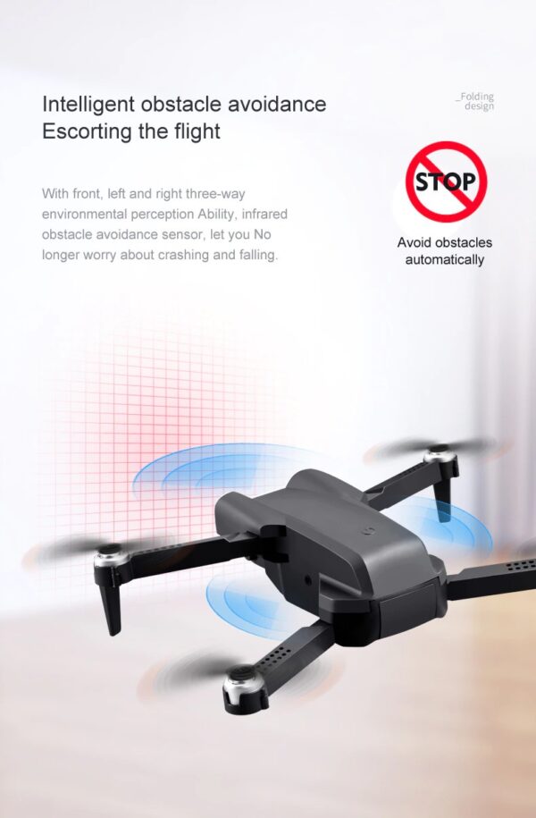 LUXWALLET® AeroFly² Dodge - Drone – 20km/h – 480P Mini Drone met Camera + Infrarood Obstakel Ontwijking - 150 Meter - IOS/Android - Afbeelding 10