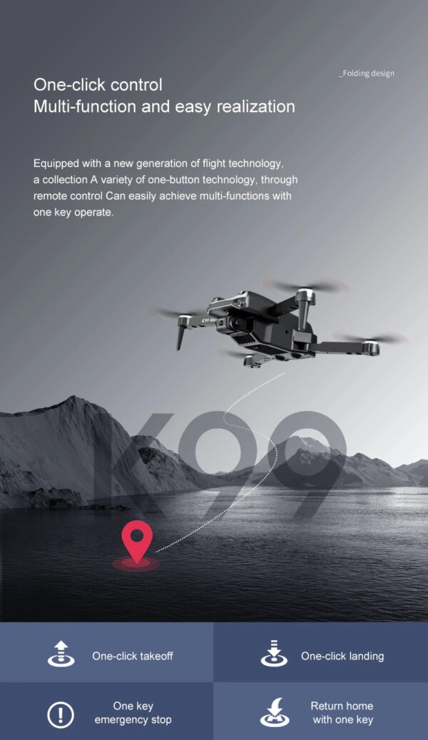 LUXWALLET® AeroFly² Dodge - Drone – 20km/h – 480P Mini Drone met Camera + Infrarood Obstakel Ontwijking - 150 Meter - IOS/Android - Afbeelding 14