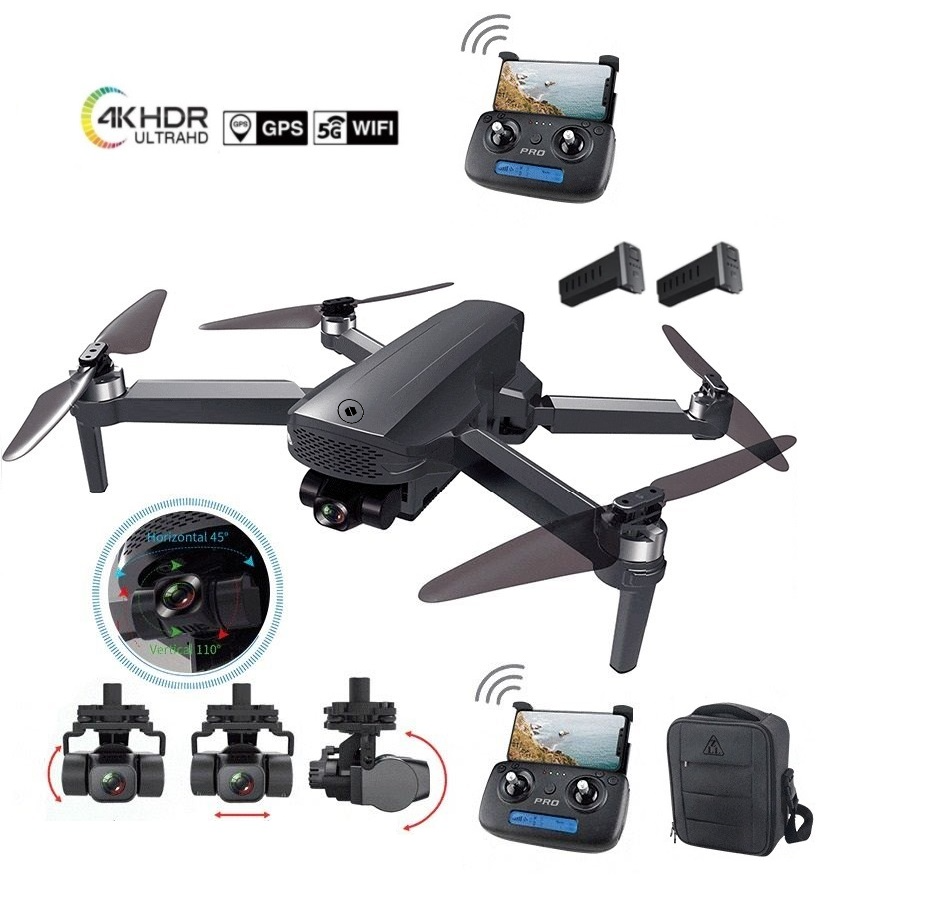 LUXWALLET SG-PRO X10 Drone – 21.6 Km/h - Full HD Camera