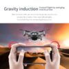 LUXWALLET SkyX - 10.8 km - 29 Gram - Mini Drone Met Camera – 480P – Opvouwbaar - 360° vliegsysteem - Richtingspunt vluchtmodus - Zwart - Afbeelding 11