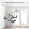 LUXWALLET SkyX - 10.8 km - 29 Gram - Mini Drone Met Camera – 480P – Opvouwbaar - 360° vliegsysteem - Richtingspunt vluchtmodus - Zwart - Afbeelding 19