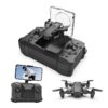 LUXWALLET SkyX - 10.8 km - 29 Gram - Mini Drone Met Camera – 480P – Opvouwbaar - 360° vliegsysteem - Richtingspunt vluchtmodus - Zwart - Afbeelding 3