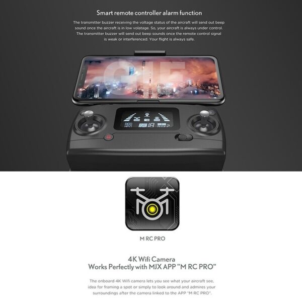 LUXWALLET Skyline5 – 40 km/h - 5Ghz Professionele Drone Met 3 Assige Gimbal – Mobiele App – Drone Met  Echte 4K Camera - Grijs - Afbeelding 19