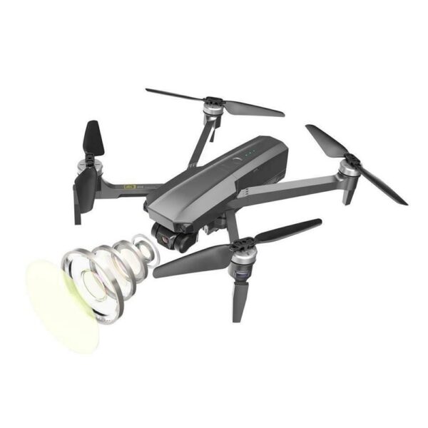 LUXWALLET Skyline5 – 40 km/h - 5Ghz Professionele Drone Met 3 Assige Gimbal – Mobiele App – Drone Met  Echte 4K Camera - Grijs - Afbeelding 10
