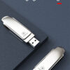LUXWALLET PROX5 - Metalen USB 3.2 stick - 256GB Opslag - USB 3.2 - Draagbare Opslag Flash drive – Geheugen Stick + 360 ° rotatie - Zilver - Afbeelding 9