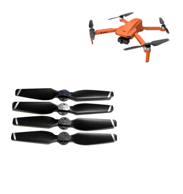 LUXWALLET Drone Propellers – Geschikt voor De LUXWALLET Libra4 – Drone Accessoires – Zwart - Afbeelding 3