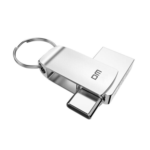 LUXWALLET PROX4 - Metalen USB 3.0 stick - 64GB Opslag - USB 3.0 - Draagbare Opslag Flash drive – Geheugen Stick + 360 ° rotatie - Zilver - Afbeelding 2