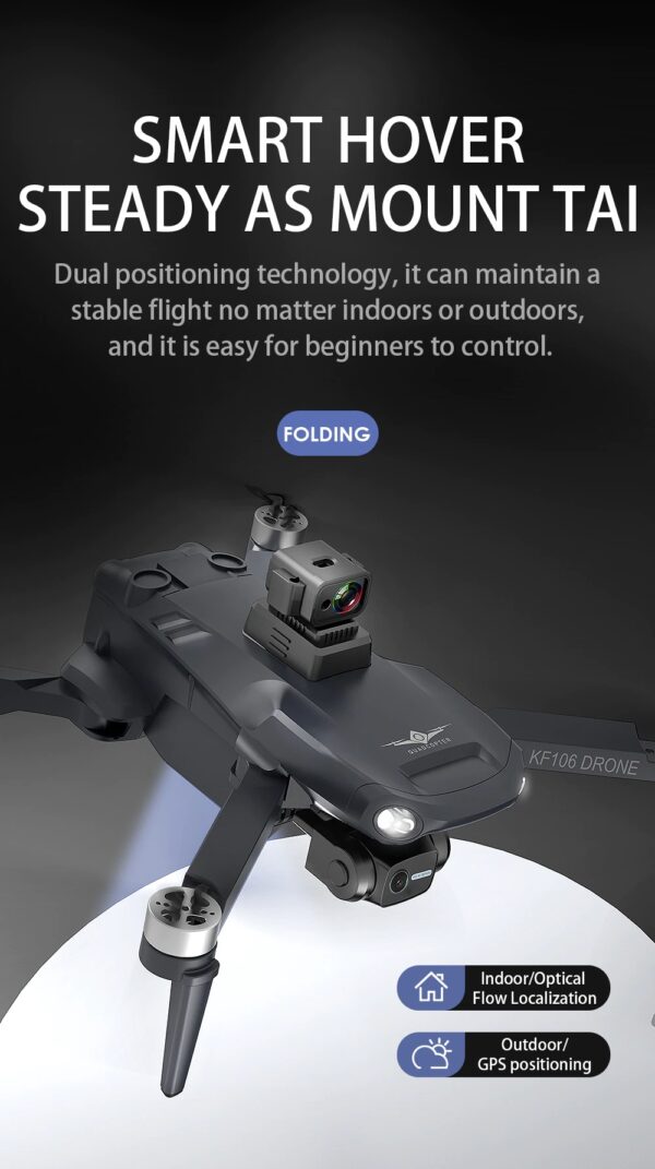 LUXWALLET Libra X Dodge Drone GPS - Camera + Camera 3-Assige Gimbal & Obstakelvermijding – 1.2KM Bereik & 2x 30min Accu - Afbeelding 8