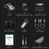 LUXWALLET Nocchi FlyCarbon – 5 Ghz WiFi GPS Drone - Koolstofvezel - Laser Obstakel ontwijking - 3 As Gimbal – 4K Camera - Afbeelding 33