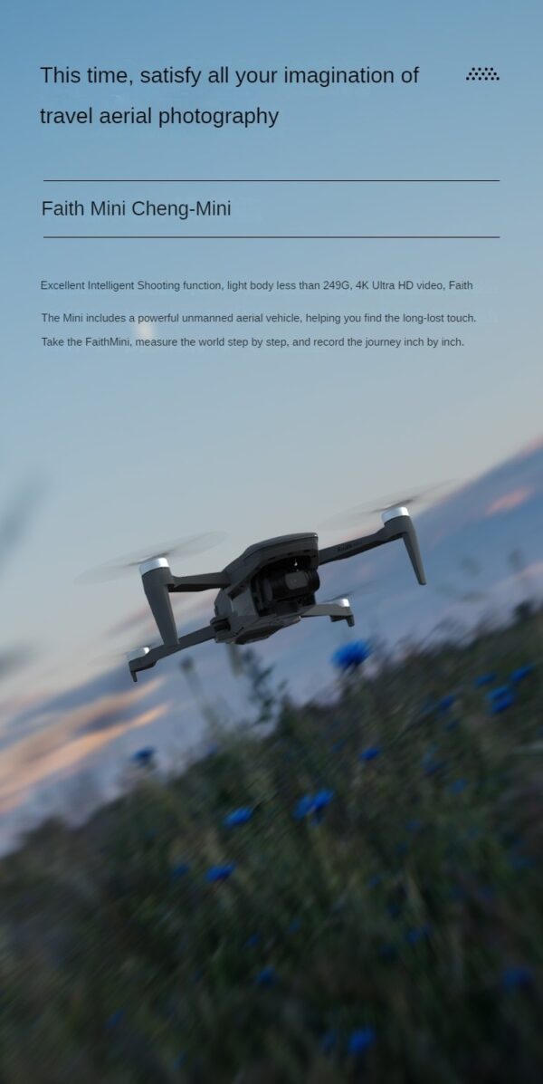 LUXWALLET Valkyrie Pro – 5 Ghz WiFi GPS Drone - 4K Camera Drone – 3 Assige Gimbal Drone – Geen Vliegbewijs – Return To Home – Borstelloze Motor – Grijs - Afbeelding 7