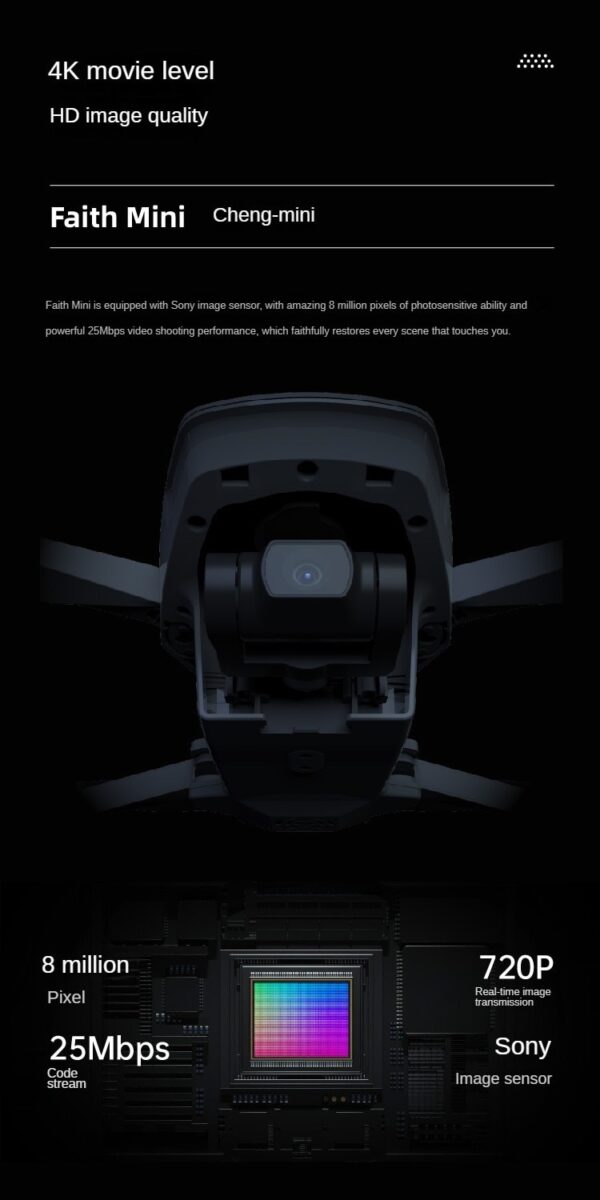 LUXWALLET Valkyrie Pro – 5 Ghz WiFi GPS Drone - 4K Camera Drone – 3 Assige Gimbal Drone – Geen Vliegbewijs – Return To Home – Borstelloze Motor – Grijs - Afbeelding 6