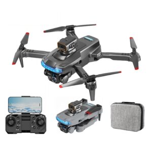 LUXWALLET AeroTech Celestial – 5 GHz Quadcopter Drone – Laser Obstacle Avoidance – Multiplunt Vluchtmodus – Return To Home - Zwart