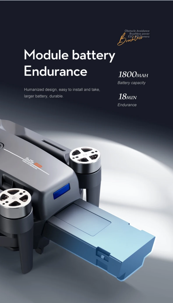 LUXWALLET Libra Light Ethereal - Drone Met Driezijdige Obstakel Ontwijking - Drone Met Twee Camera’s - Opvouwbaar - 360° Vliegsysteem - Richtingspunt Vluchtmodus – 50x Zoom – Zwart - Afbeelding 5