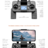 LUXWALLET AeroTech Ultra - 5Ghz WiFI GPS Drone – Laser Obstacle Avoidance - 1200M Afstand - RTH Functie - 15-30KM/h – Drone Met Mobiele App - 2 Accu + Opbergcase - Afbeelding 18