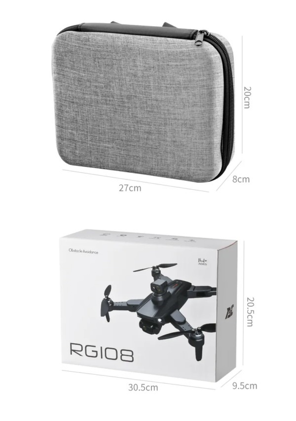 LUXWALLET AeroTech Ultra - 5Ghz WiFI GPS Drone – Laser Obstacle Avoidance - 1200M Afstand - RTH Functie - 15-30KM/h – Drone Met Mobiele App - 2 Accu + Opbergcase - Afbeelding 19
