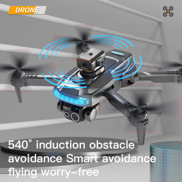 LUXWALLET AeroTech Celestial – 5 GHz Quadcopter Drone – Laser Obstacle Avoidance – Multiplunt Vluchtmodus – Return To Home - Zwart - Afbeelding 15