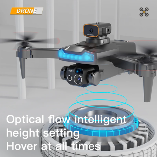 LUXWALLET AeroTech Celestial – 5 GHz Quadcopter Drone – Laser Obstacle Avoidance – Multiplunt Vluchtmodus – Return To Home - Zwart - Afbeelding 18