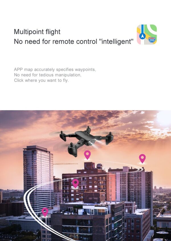 LUXWALLET SG Starter - 30Km/h Drone Met Sfeerverlichting - HD Camera - Geen vliegbewijs - FPV - Drone - Quadcopter - Beginner Drone - RC + 2x Accu - Afbeelding 11