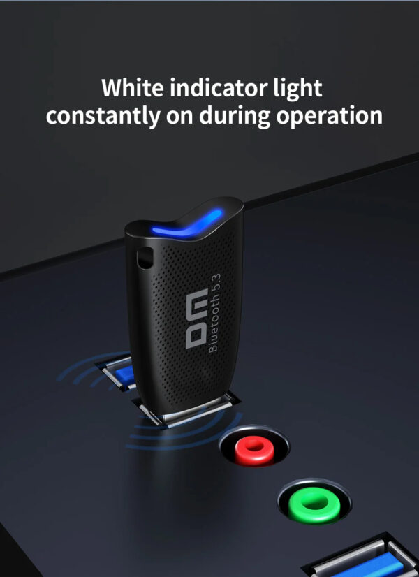 LUXWALLET BluetoothBoost - Bluetooth 5.3 - CSR Chip - USB 2.0 - 15-20m Afstand - 3Mbps - Zwart - Afbeelding 10