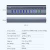 LUXWALLET SpeedLink Nexus - 13 Poorten - USB 3.0 - Hub - Oplaadpoort - Type C - Zilver - Afbeelding 10