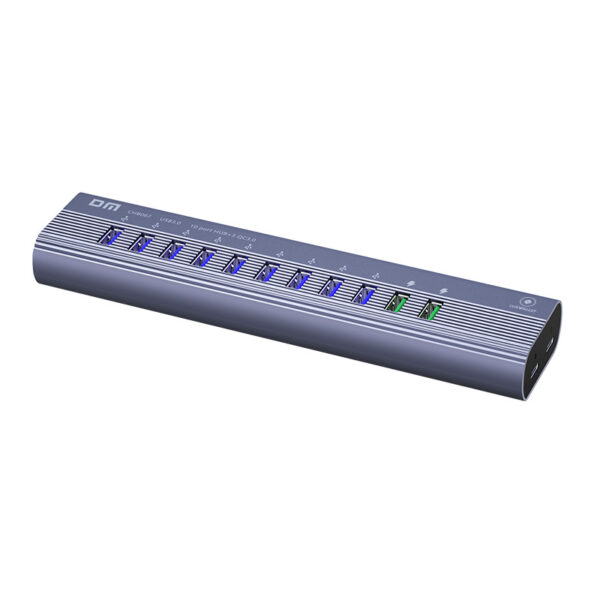 LUXWALLET SpeedLink Nexus - 13 Poorten - USB 3.0 - Hub - Oplaadpoort - Type C - Zilver - Afbeelding 9