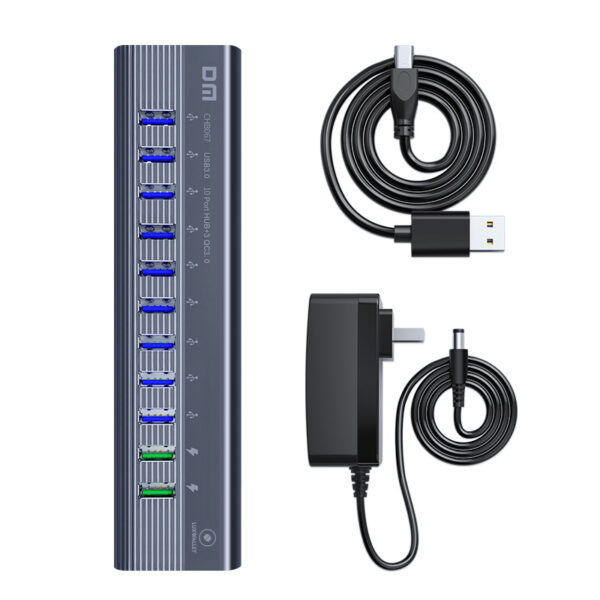 LUXWALLET SpeedLink Nexus - 13 Poorten - USB 3.0 - Hub - Oplaadpoort - Type C - Zilver - Afbeelding 8