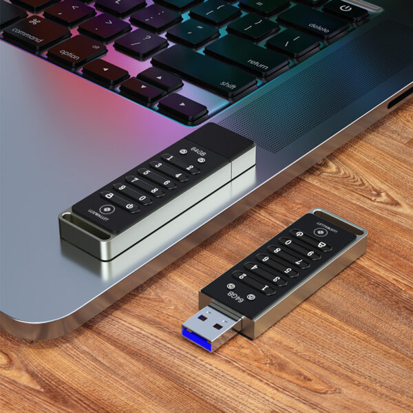 LUXWALLET SecureGuard – USB 3.0 Flashdrive Met Wachtwoord – 64GB USB Stick - Beveiligd – Geschikt voor o.a. Crypto / Bitcoin ww - Afbeelding 7