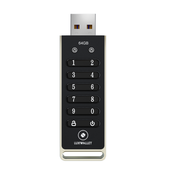 LUXWALLET SecureGuard – USB 3.0 Flashdrive Met Wachtwoord – 64GB USB Stick - Beveiligd – Geschikt voor o.a. Crypto / Bitcoin ww - Afbeelding 8