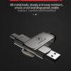 LUXWALLET SwiftSync – USB 3.2 Naar USB-C 3.1 Flashdrive - 90° Rotatie – Ingebouwde Beveiliging – USB Stick – OTG – 256GB – Zilver - Afbeelding 14