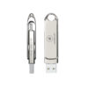 LUXWALLET SwiftSync – USB 3.2 Naar USB-C 3.1 Flashdrive - 90° Rotatie – Ingebouwde Beveiliging – USB Stick – OTG – 256GB – Zilver - Afbeelding 4
