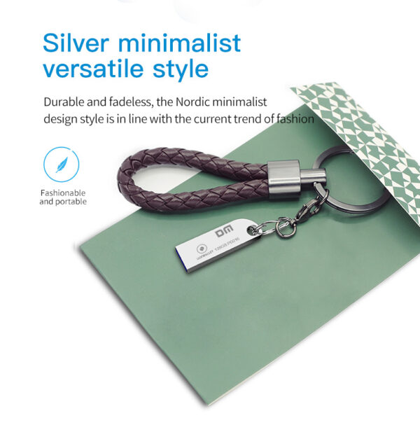 LUXWALLET EliteDrive – USB 2.0 Flashdrive – Ingebouwde Beveiliging – Metalen Behuizing – Stijlvol Design - USB Stick – OTG – 128GB – Zilver - Afbeelding 14