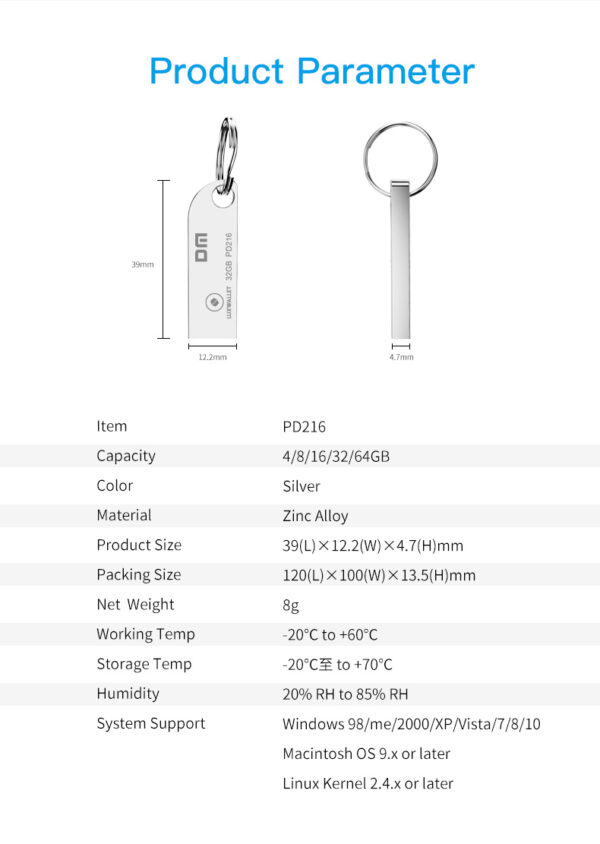 LUXWALLET EliteDrive – USB 2.0 Flashdrive – Ingebouwde Beveiliging – Metalen Behuizing – Stijlvol Design - USB Stick – OTG – 128GB – Zilver - Afbeelding 17