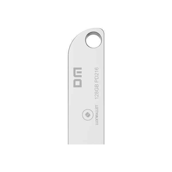 LUXWALLET EliteDrive – USB 2.0 Flashdrive – Ingebouwde Beveiliging – Metalen Behuizing – Stijlvol Design - USB Stick – OTG – 128GB – Zilver - Afbeelding 2