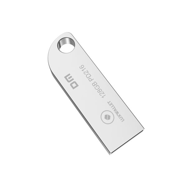 LUXWALLET EliteDrive – USB 2.0 Flashdrive – Ingebouwde Beveiliging – Metalen Behuizing – Stijlvol Design - USB Stick – OTG – 128GB – Zilver - Afbeelding 4