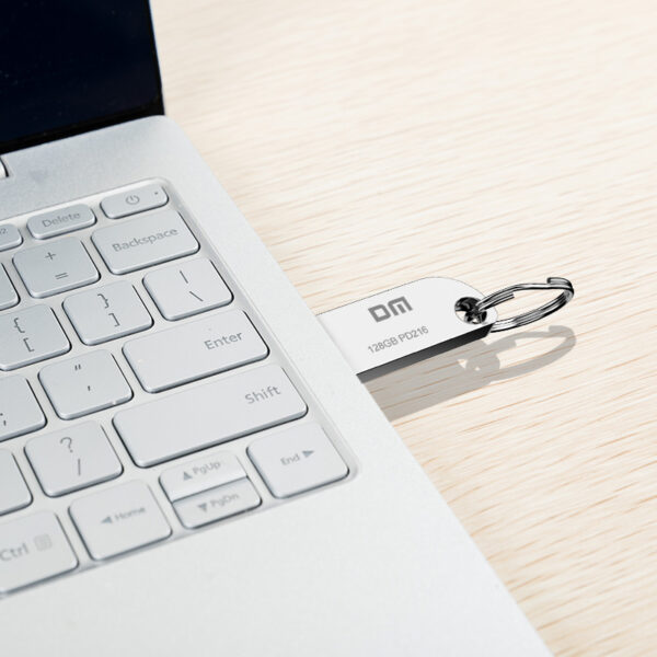 LUXWALLET EliteDrive – USB 2.0 Flashdrive – Ingebouwde Beveiliging – Metalen Behuizing – Stijlvol Design - USB Stick – OTG – 128GB – Zilver - Afbeelding 8