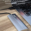 LUXWALLET TurboDrive - USB 3.1 - Type C - SSD Behuizing - NVMe - Plug & Play - Aliminium - Zilver - Afbeelding 15