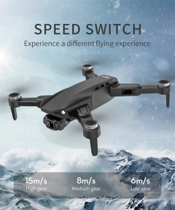 LUXWALLET Libra LAOS - WiFi GPS 4K Drone – Laser Obstakel Ontwijking - 30KM/h - 214 Gram - 2MP - Stabilisator - 1200m + 2x Accu - Afbeelding 14